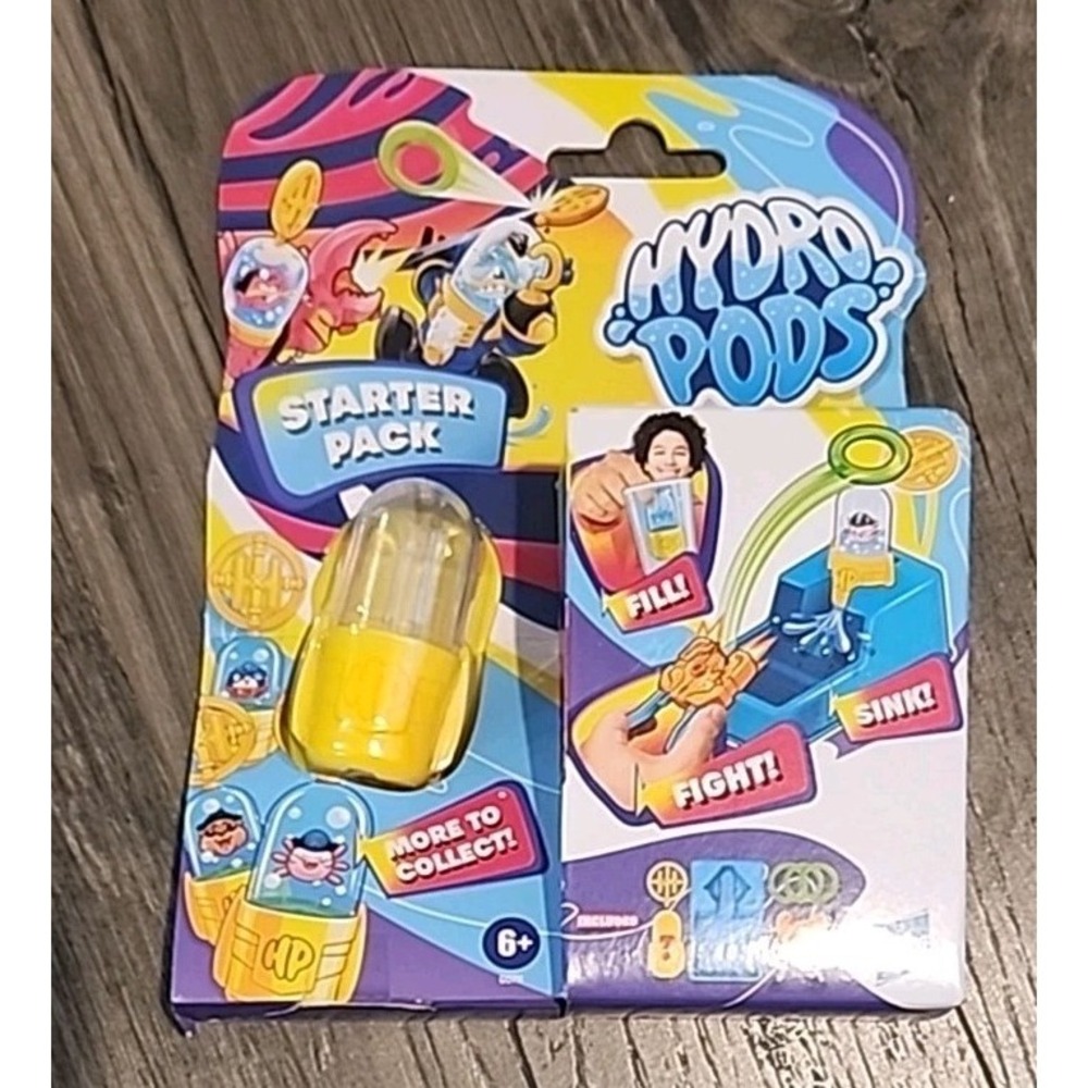 Marvel Hydro Pods Starter Pack Water Action Figure Toy New Sealed